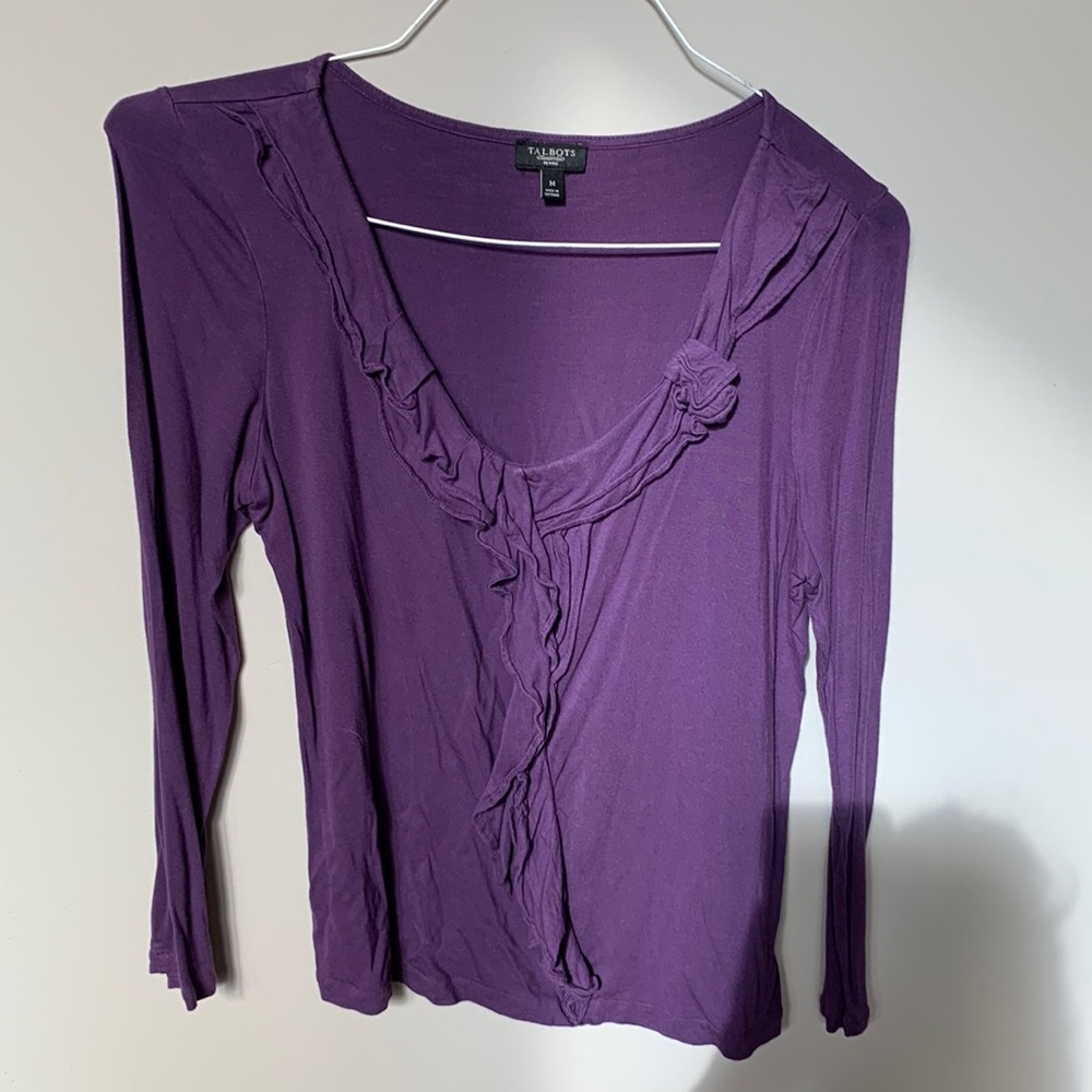 Talbots rayon top